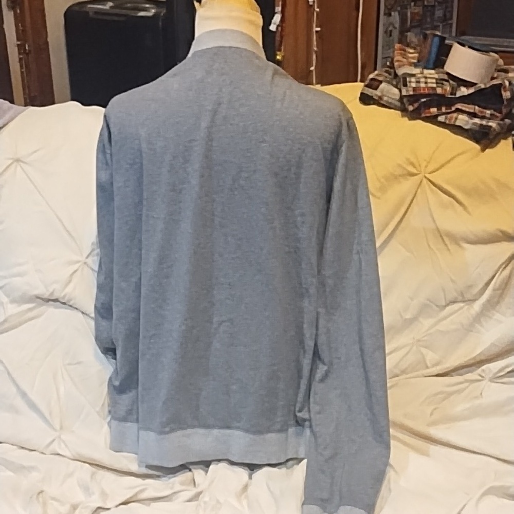 Charles & 1/2 Grey Mens Sweater - Picture 3 of 3
